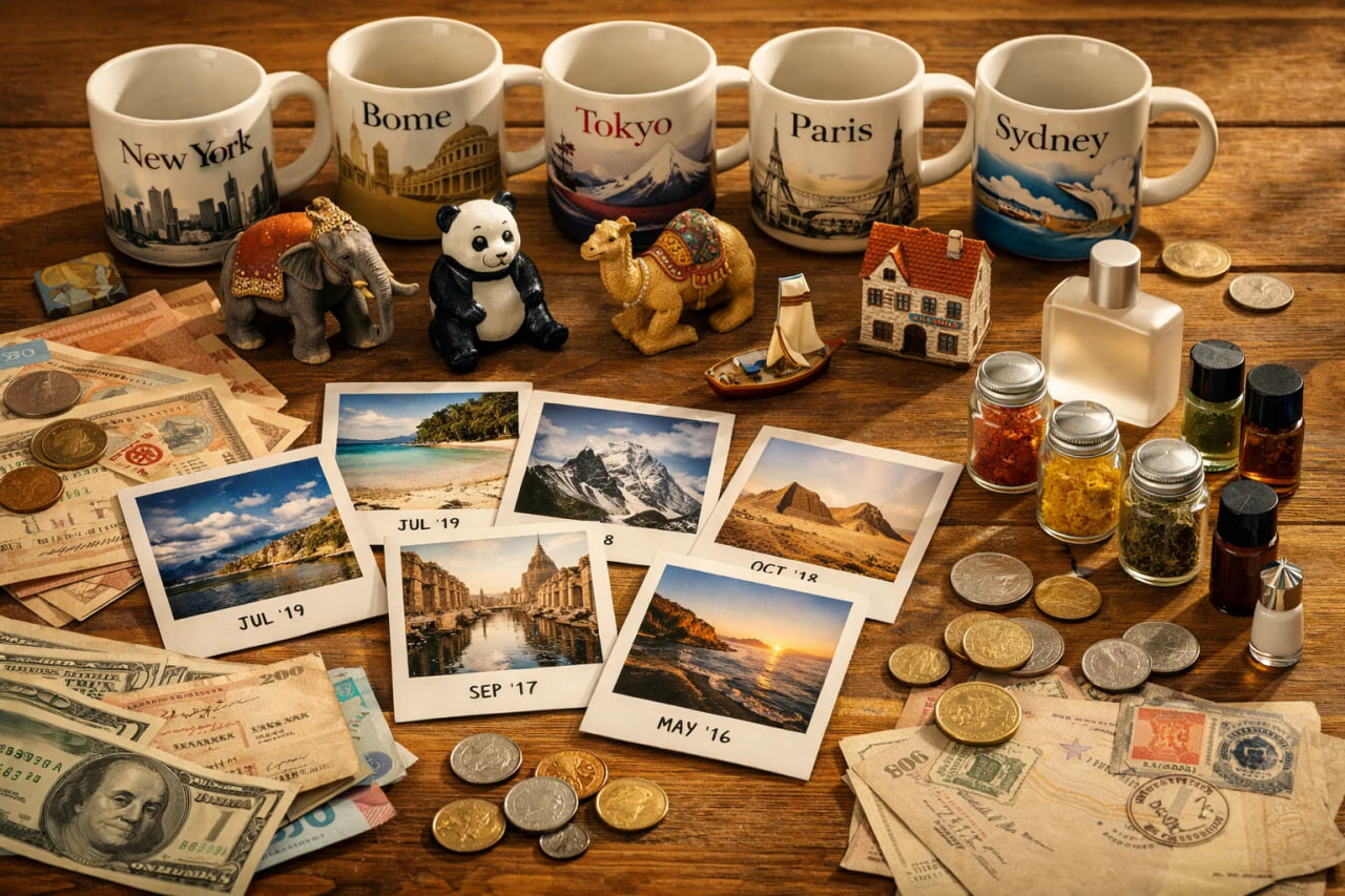 Идеи для коллекционирования из путешествий: что привозить, кроме магнитов