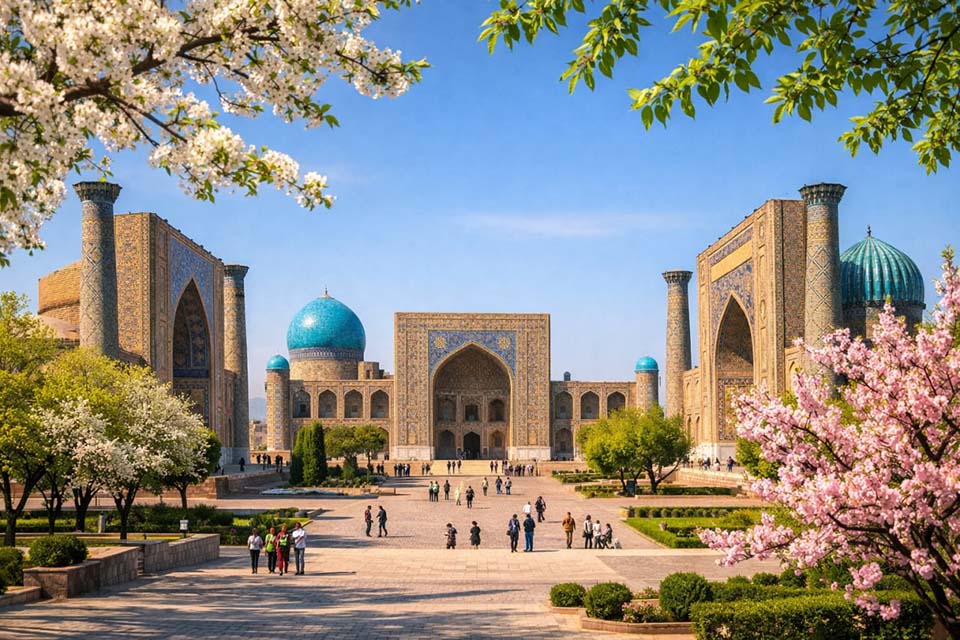Весна в Узбекистане: лучшее время для поездки